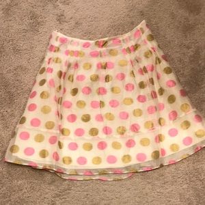 TOCCA Paloma Skirt. Size 6. Pink/Gold